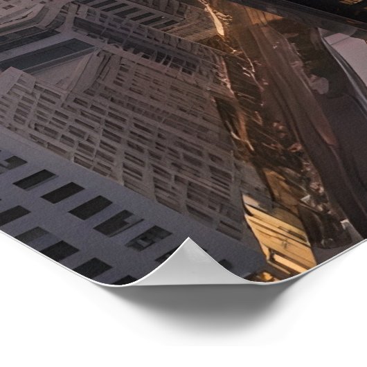 Modernes Businesscenter Poster (Ecke)