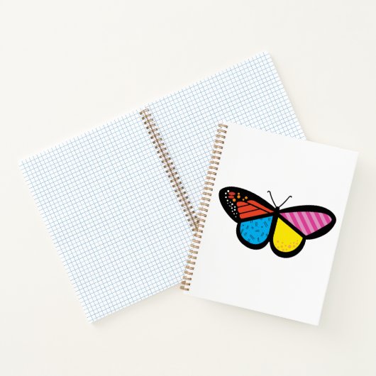 Modernes Butterfly-Notebook Notizblock (Innenseite)