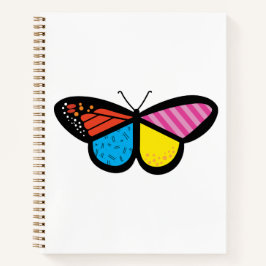 Modernes Butterfly-Notebook Notizblock
