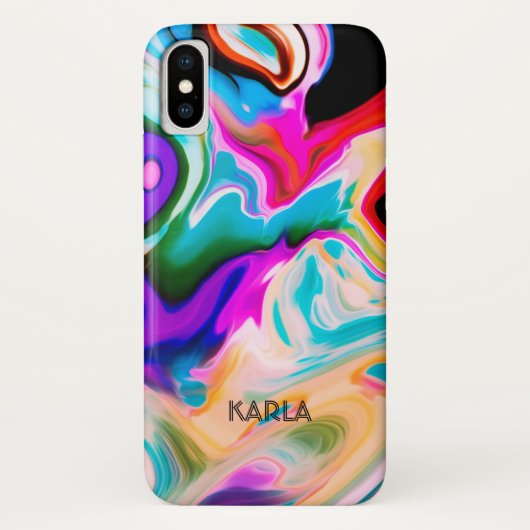 Modernes CAbstract Case-Mate iPhone Hülle (Rückseite)