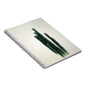 Modernes Cactus Foto Art Green Notizblock (Rechte Seite)