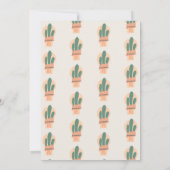 Modernes Cactus Potted Pflanze Rainbow Brautparty (Rückseite)