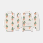 Modernes Cactus Potted Pflanze Rainbow Party Geschenkschachtel (Ungefaltet)