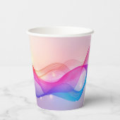 Modernes Café oder Bar Custom Barista Pappbecher (Rückseite)