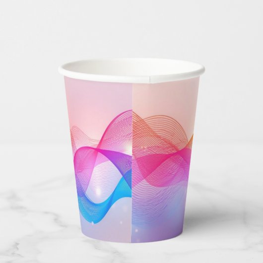 Modernes Café oder Bar Custom Barista Pappbecher (Rechts)