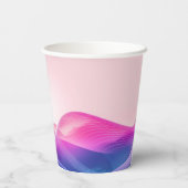 Modernes Café oder Bar Custom Barista Pappbecher (Rückseite)