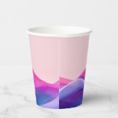 Modernes Café oder Bar Custom Barista Pappbecher (Rechts)