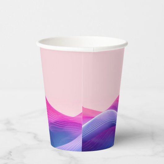 Modernes Café oder Bar Custom Barista Pappbecher (Rechts)