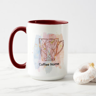 Modernes Café oder Bar Custom Barista Tasse