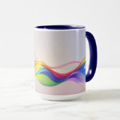 Modernes Café oder Bar Custom Barista Tasse (VorderseiteRechts)