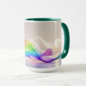 Modernes Café oder Bar Custom Barista Tasse (VorderseiteRechts)