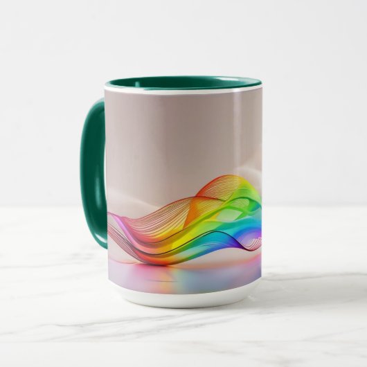 Modernes Café oder Bar Custom Barista Tasse (Vorderseite Links)