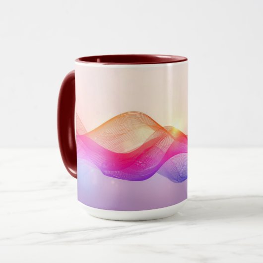 Modernes Café oder Bar Custom Barista Tasse (Vorderseite Links)