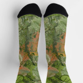 Modernes Camouflage Design Fügen Sie Ihren ersten  Socken (Oben)