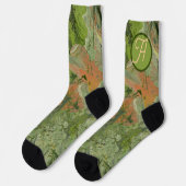 Modernes Camouflage Design Fügen Sie Ihren ersten  Socken (Linkes Detail)