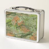 Modernes Camouflage Metall Brotdose (Rückseite)