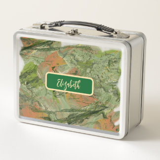 Modernes Camouflage Metall Brotdose
