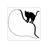 Modernes Cat Journal Gummistempel (Prägung)