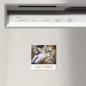 Modernes Cat Mama Foto Magnet (In Situ (Geschirrspüler))