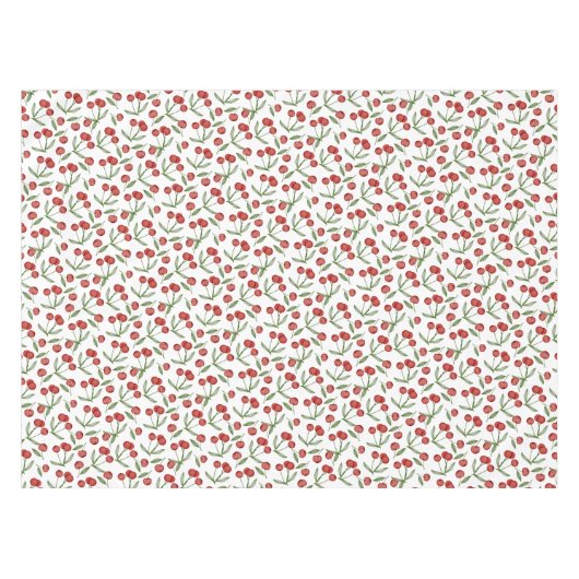 Modernes Cherry Muster Tischdecke (Vorderseite (Horizontal))