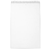 Modernes Chic CUSTOMIZABLE FARBScript-Foto Kalender (Titelbild)