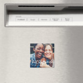 Modernes Chic Herzstück Beste Freunde Besties BEST Magnet (In Situ (Geschirrspüler))