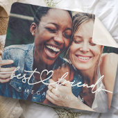 Modernes Chic Herzstück Beste Freunde Besties BEST Sherpadecke