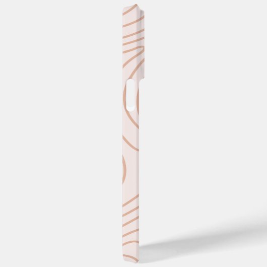 Modernes Chic-Holz-Linienmuster Case-Mate iPhone Hülle (Rückseite / Rechts)