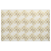Modernes Chic-Imitat-Goldblatt ikat Muster Stoff (Yard (91,4 cm))