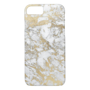 Modernes Chic-Imitat-Goldweißer eleganter Marmor Case-Mate iPhone Hülle