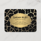 Modernes Chic-Muster Visitenkarte (Vorderseite)