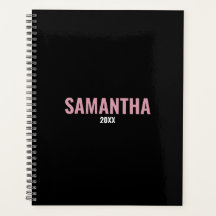Modernes Chic Pink & Black Appointing Book 