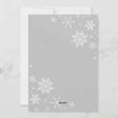 Modernes Chic Script frohe Weihnachten Ein Foto (Rückseite)