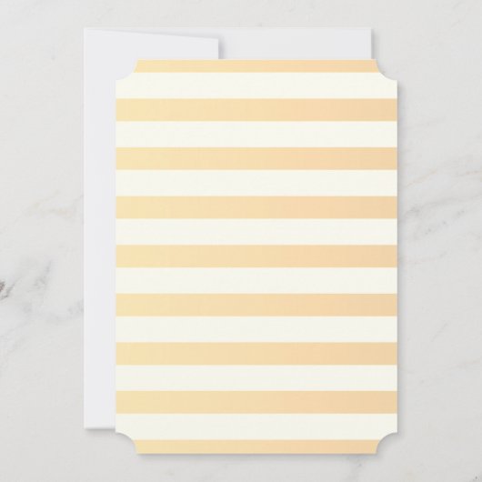 Modernes Chic Strip Blume Brautparty Einladung (Rückseite)