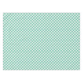 Modernes, chic-strukturiertes, grünes Farbmuster Z Tischdecke (Vorderseite (Horizontal))