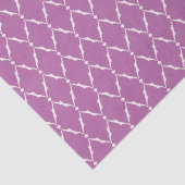 Modernes Chic strukturiertes lila ikat Zickzack Seidenpapier (Ausschnitt)
