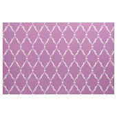 Modernes, chic texturiertes lila, Zickzack Muster Stoff (Fat Quarter (45,7 x 55,9 cm))