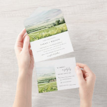 Modernes Chic Watercolor Weinroute Mendrisiotto