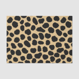Modernes Chic Wildlife Cheetah Animal Print Muster Seidenpapier