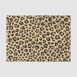 Modernes Chic Wildlife Leopard Tierdruckmuster Seidenpapier
