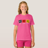 Modernes chinesisches Neujahr des Schnees meines J T-Shirt (Vorne ganz)