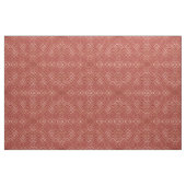 Modernes chinesisches rotes Art Deco Geometrisches Stoff (Fat Quarter (45,7 x 55,9 cm))