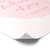 Modernes Christliches Jugendstil-Jugendstil-Zimmer Poster (Ecke)