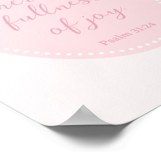 Modernes Christliches Jugendstil-Jugendstil-Zimmer Poster (Ecke)