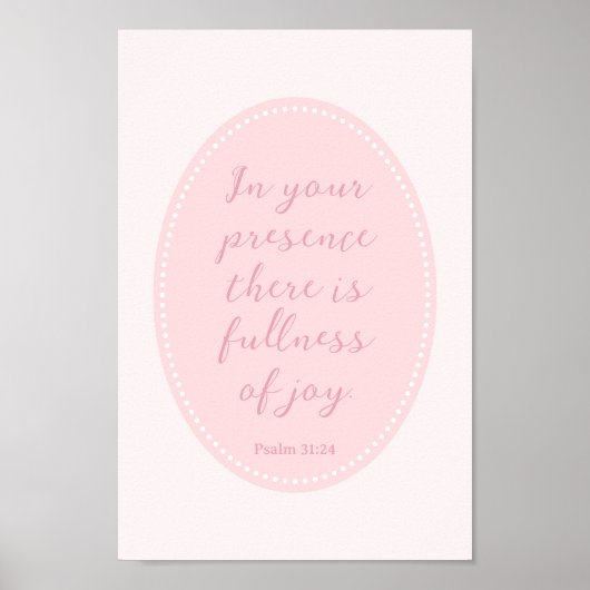 Modernes Christliches Jugendstil-Jugendstil-Zimmer Poster (Vorne)