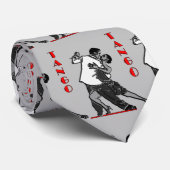 modernes Chrom der Tango-Krawatte Krawatte (Gerollt)