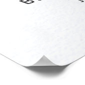 Modernes Citrus Lemon Garden Brautparty Willkommen Poster (Ecke)