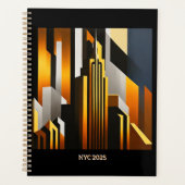 MODERNES CITYSCAPE METRO ART DESIGN PLANER (Vorderseite)