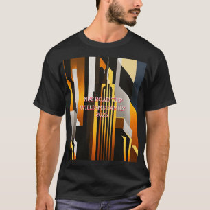 MODERNES CITYSCAPE METRO ART DESIGN T-Shirt