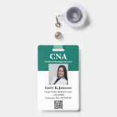 Modernes CNA-ID-Abzeichen Ausweis (Vorderseite mit Ausziehbar)